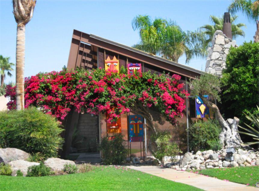 Triangle Inn Clothing Optional Resort For Men Palm Springs Exteriör bild