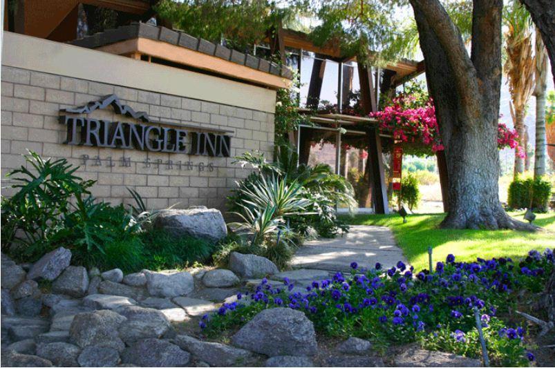 Triangle Inn Clothing Optional Resort For Men Palm Springs Exteriör bild