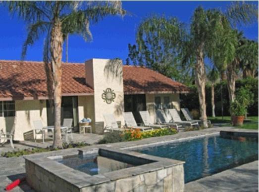 Triangle Inn Clothing Optional Resort For Men Palm Springs Exteriör bild